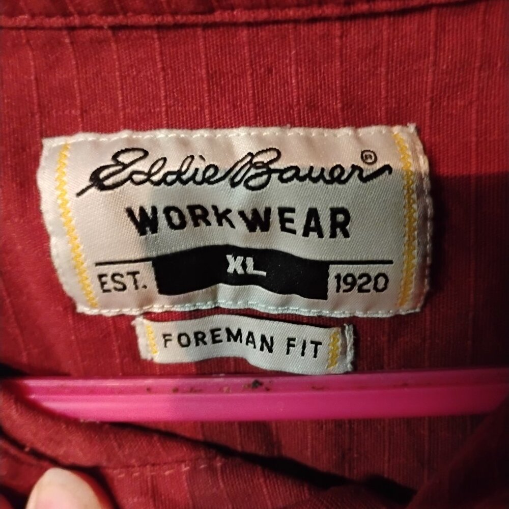 Eddie bauer work shirt